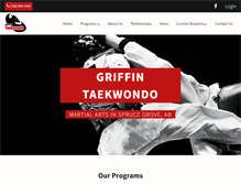 Tablet Screenshot of griffintkd.com